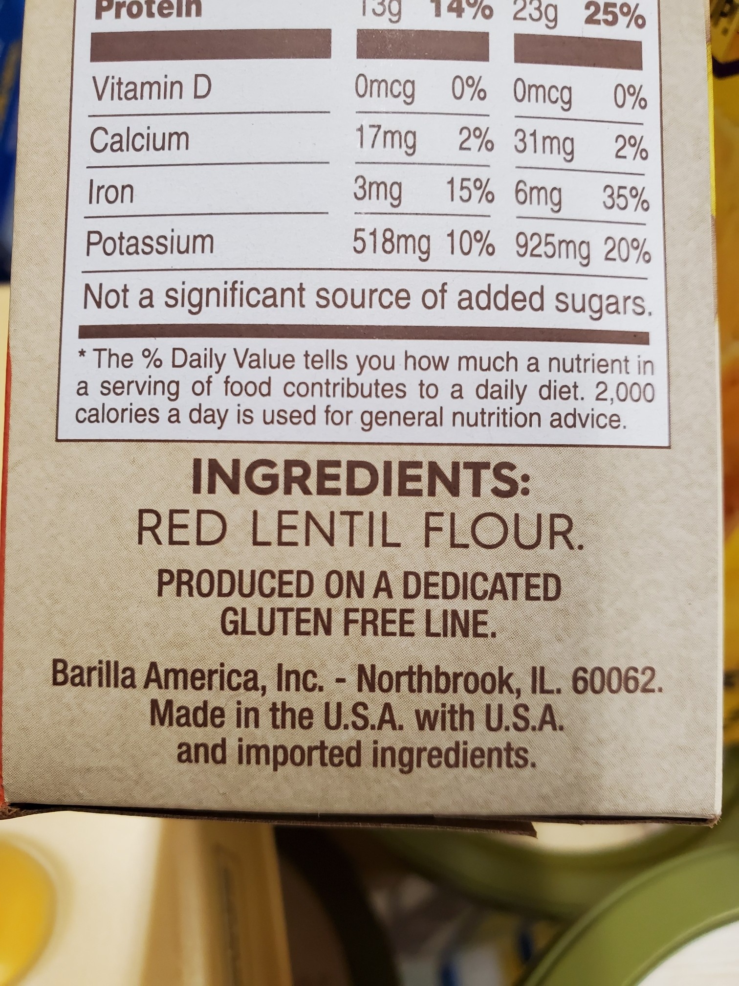 Red Lentil Penne