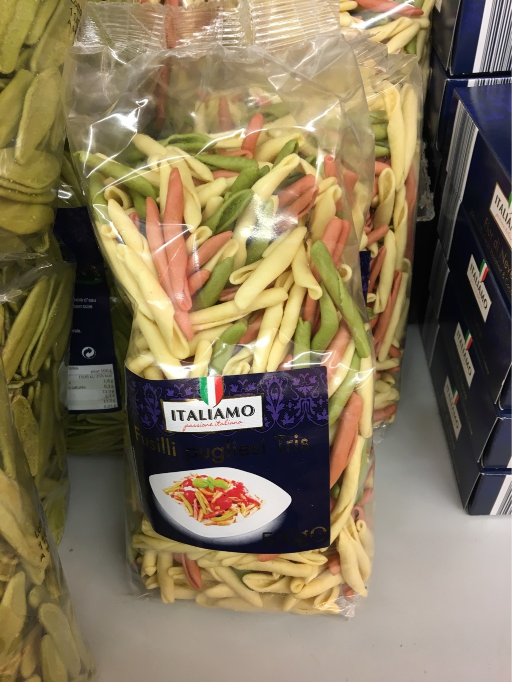 Fusilli pugliesi tris