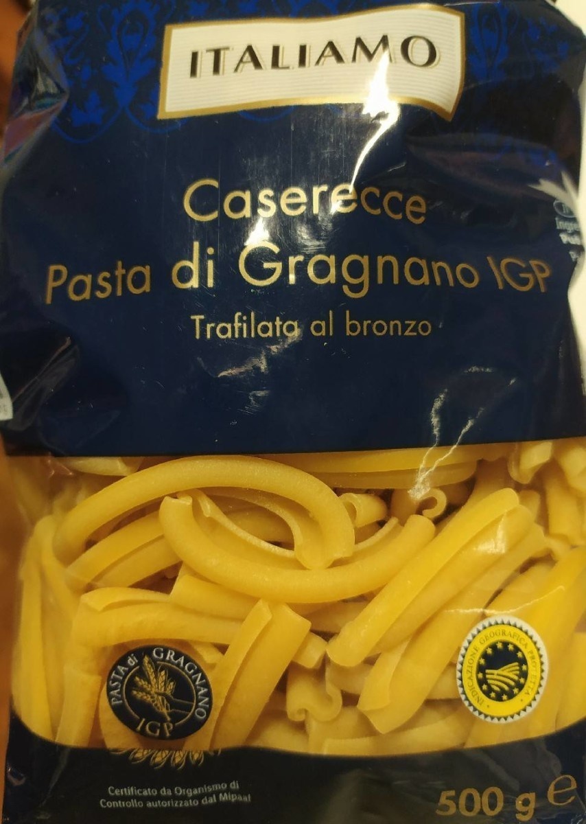 Casarecce pasta di Gragnano IGP