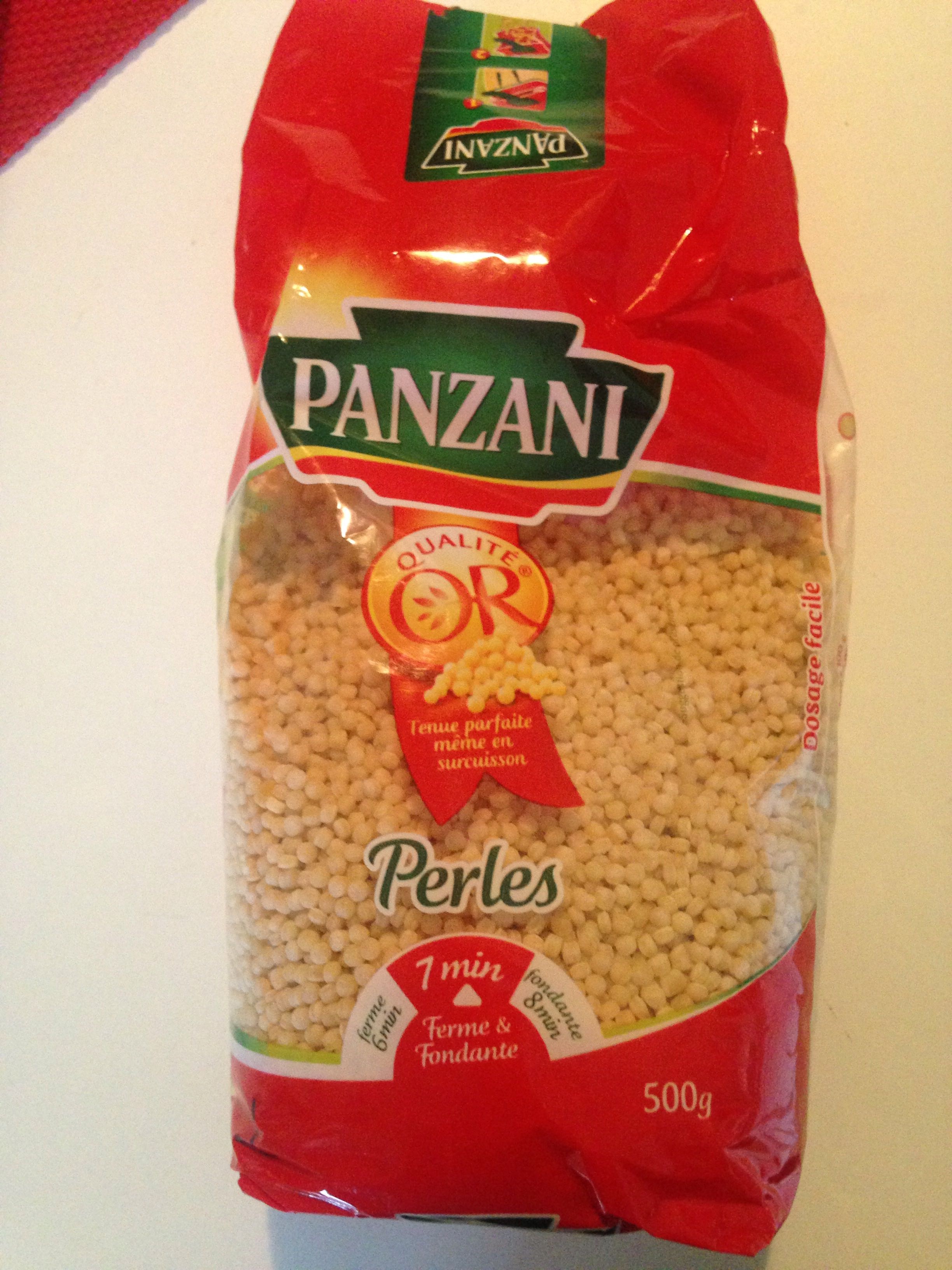 Panzani perles 500g