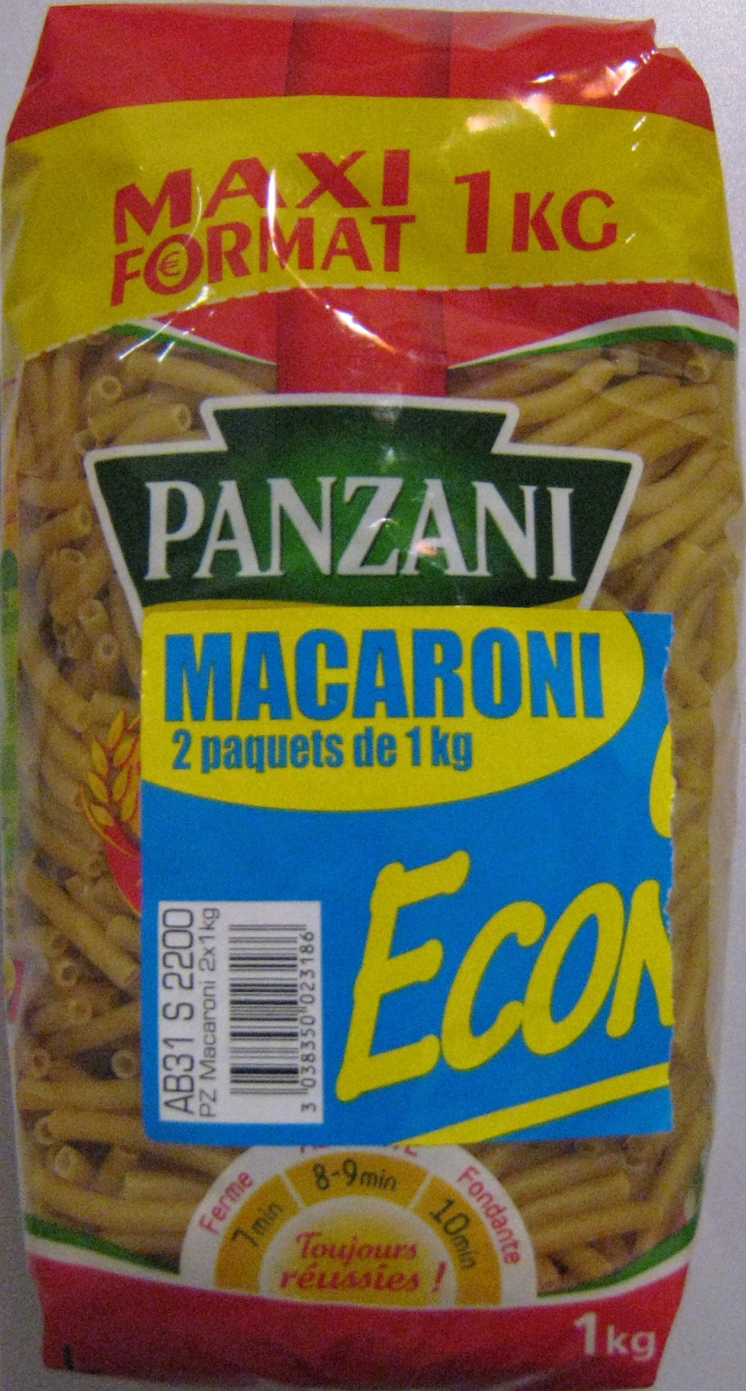 Macaroni (Maxi Format) Offre Economique