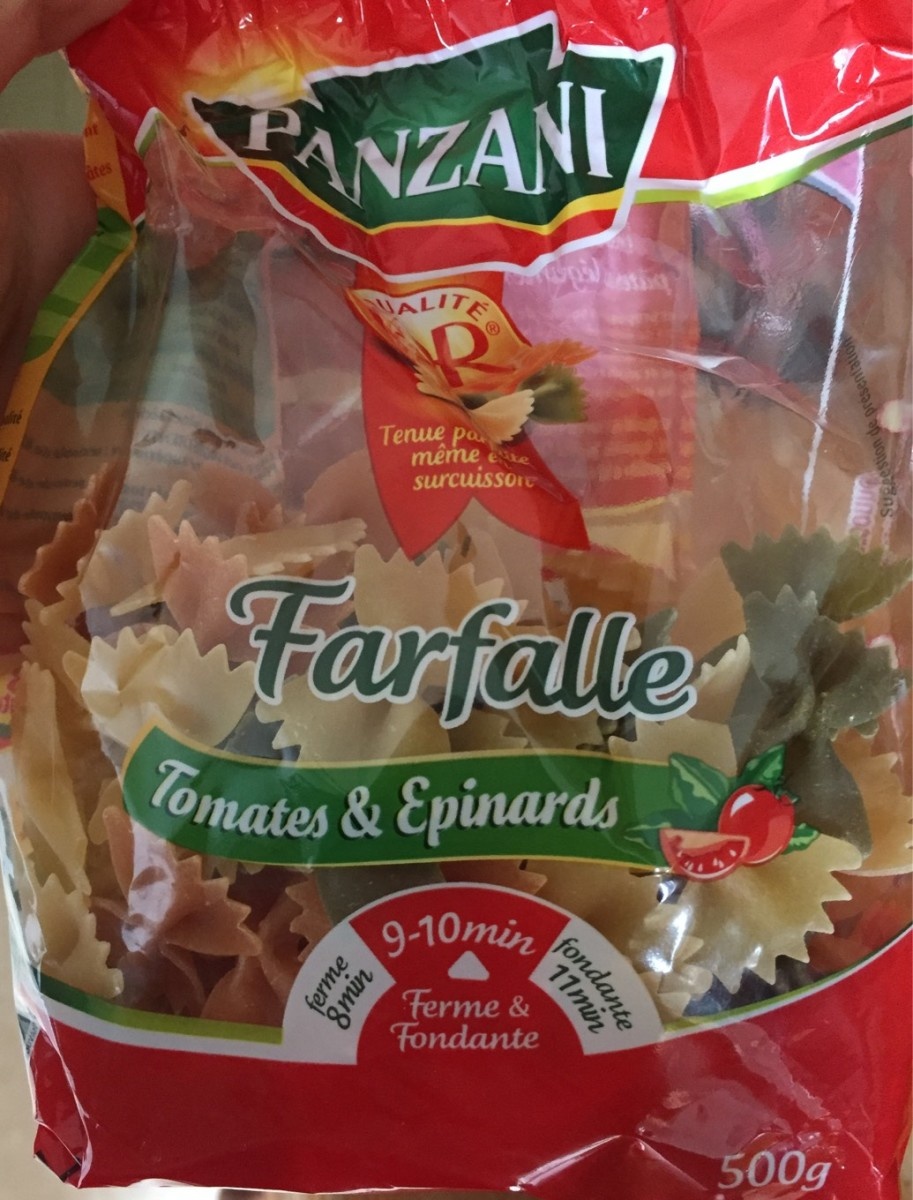 Farfalle Tomates & Epinards