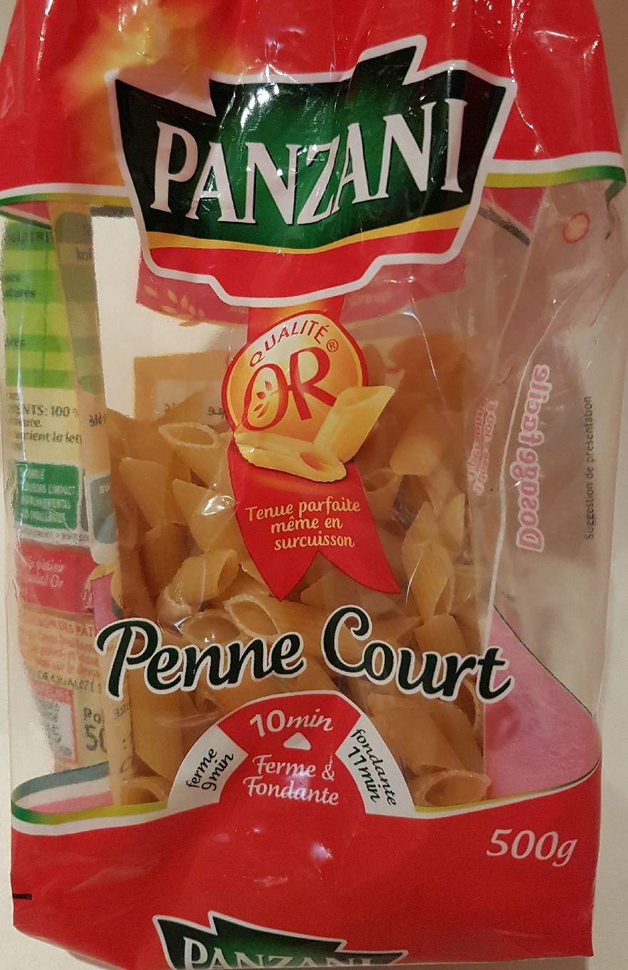 500G Fant. penne Court Panzani