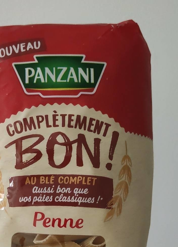Penne au blé complet