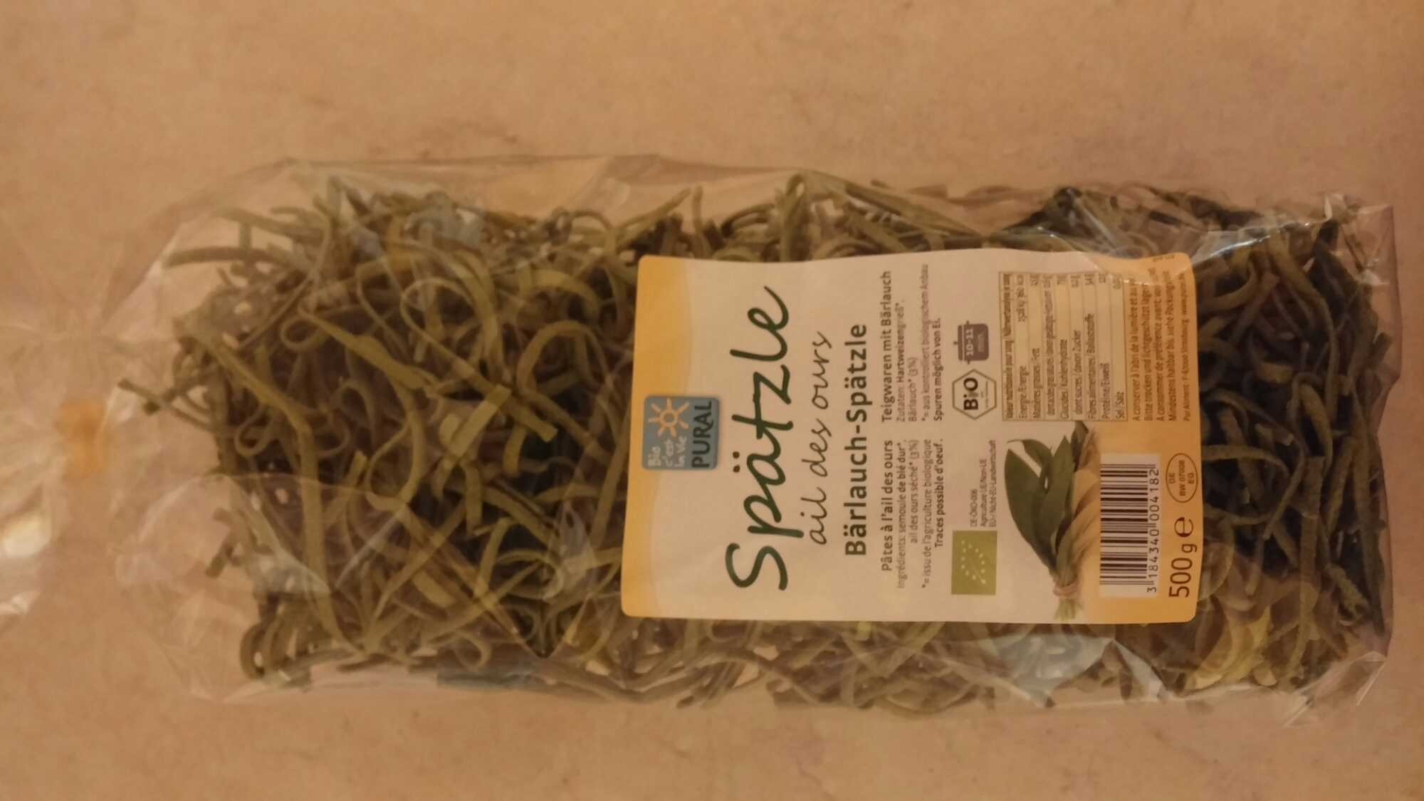 Bärlauch Spätzle