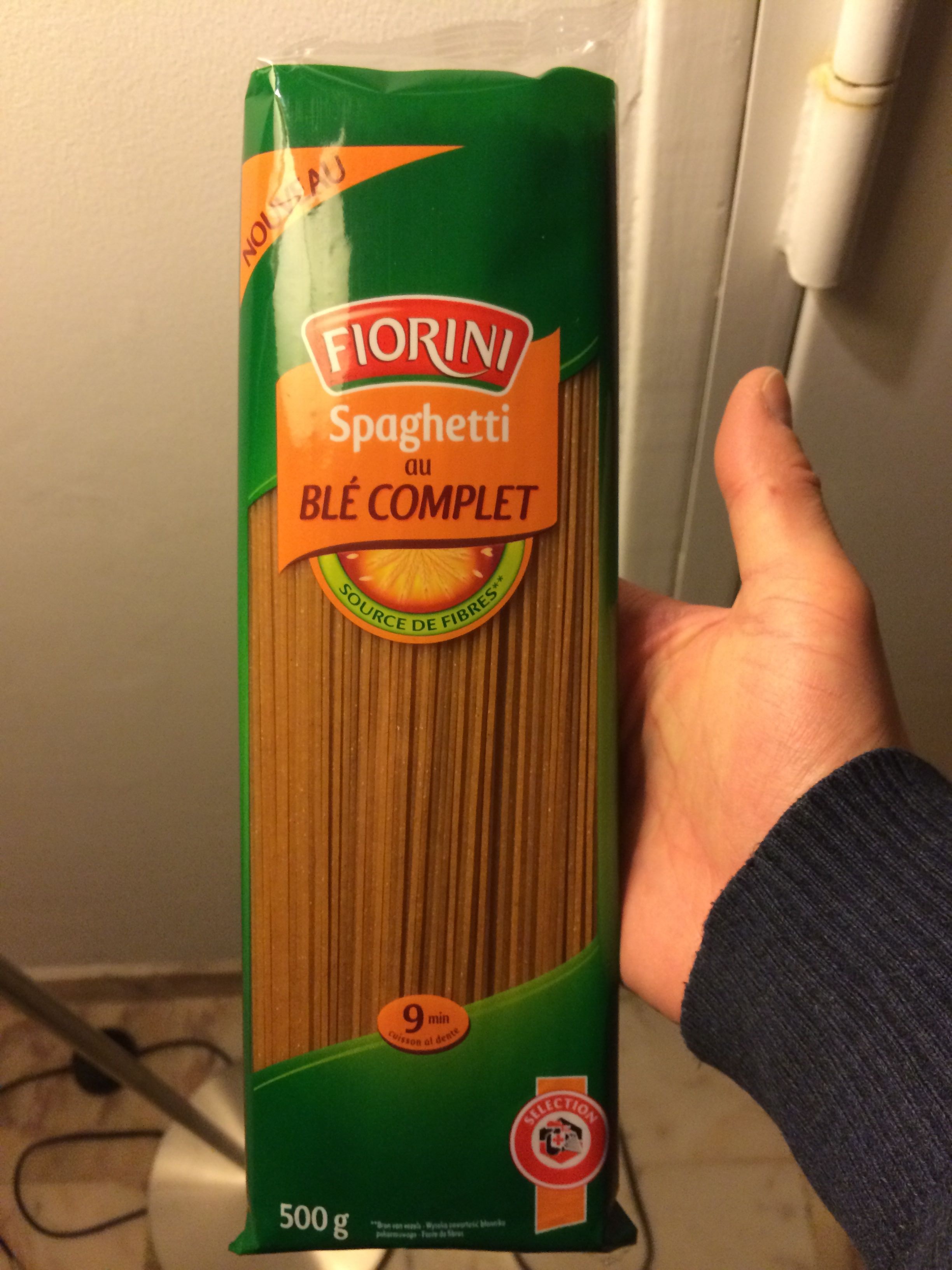 Spaghetti blé complet