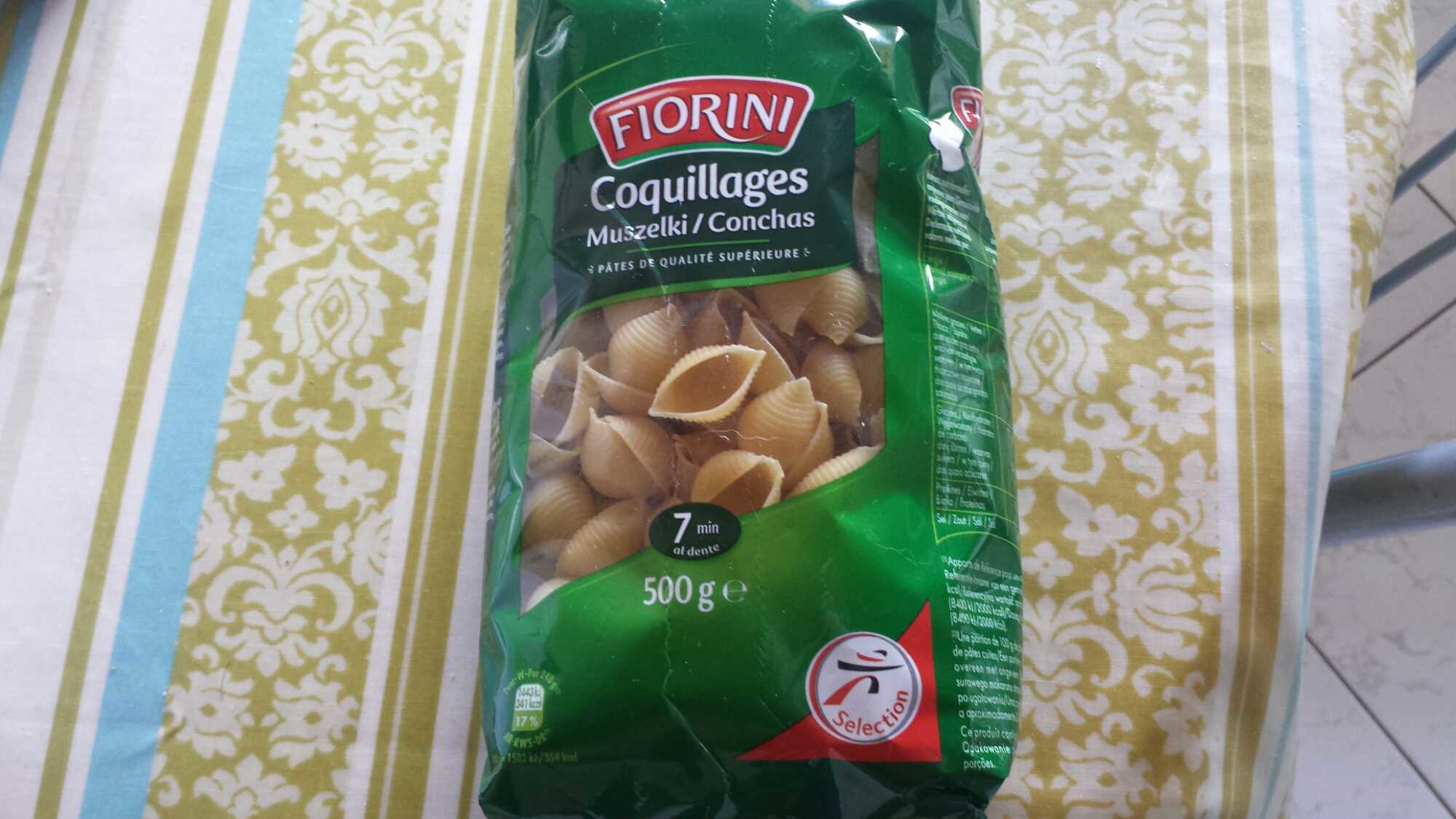 Pâtes Coquillages