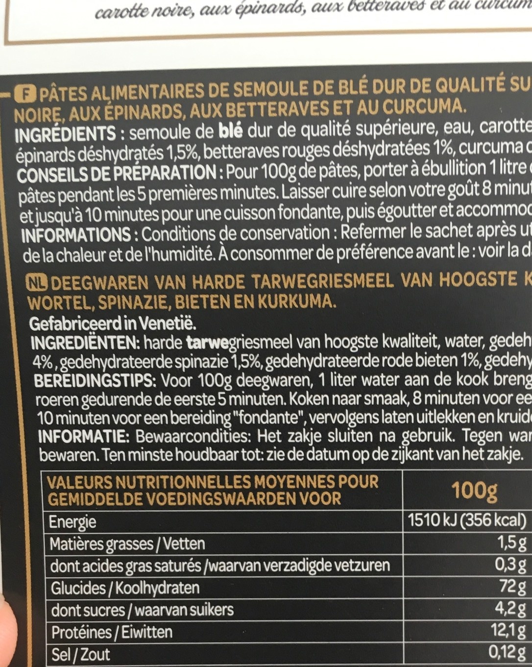 Les Gourmandes Conchiglie 5 saveurs
