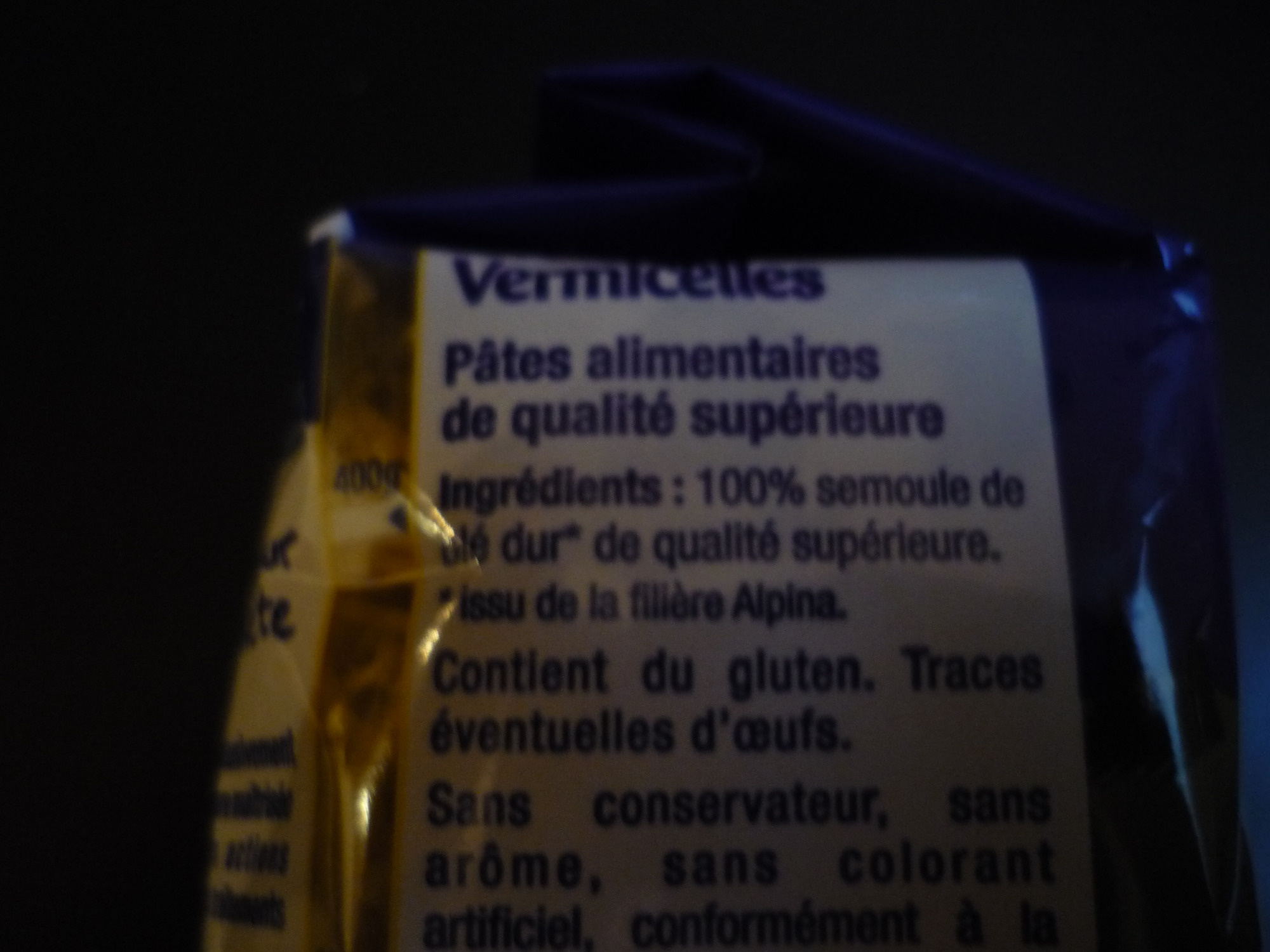 Gros Vermicelles