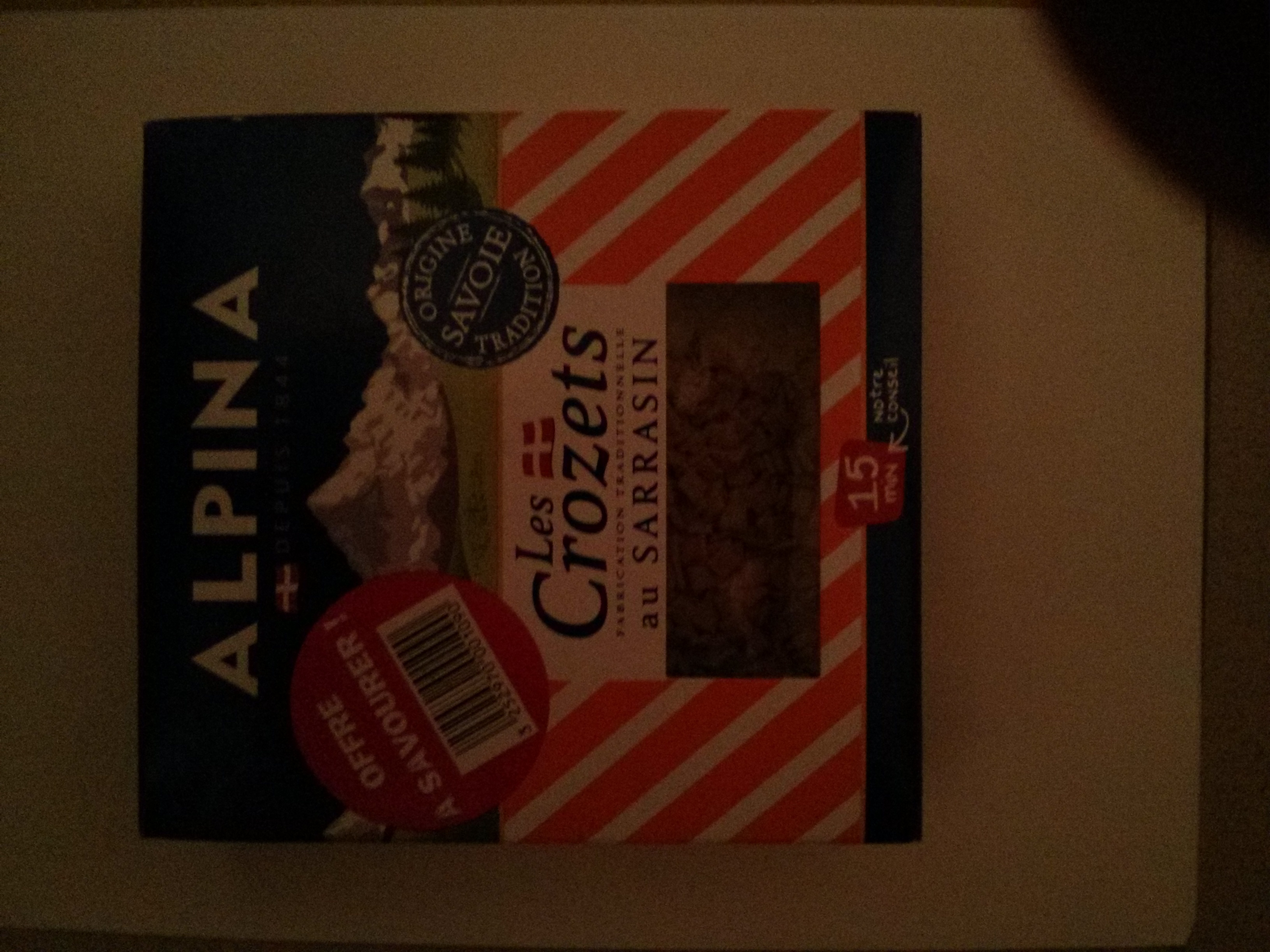 Les Crozets au Sarrasin