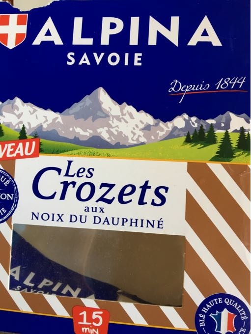 Les Crozets aux Noix du Dauphiné