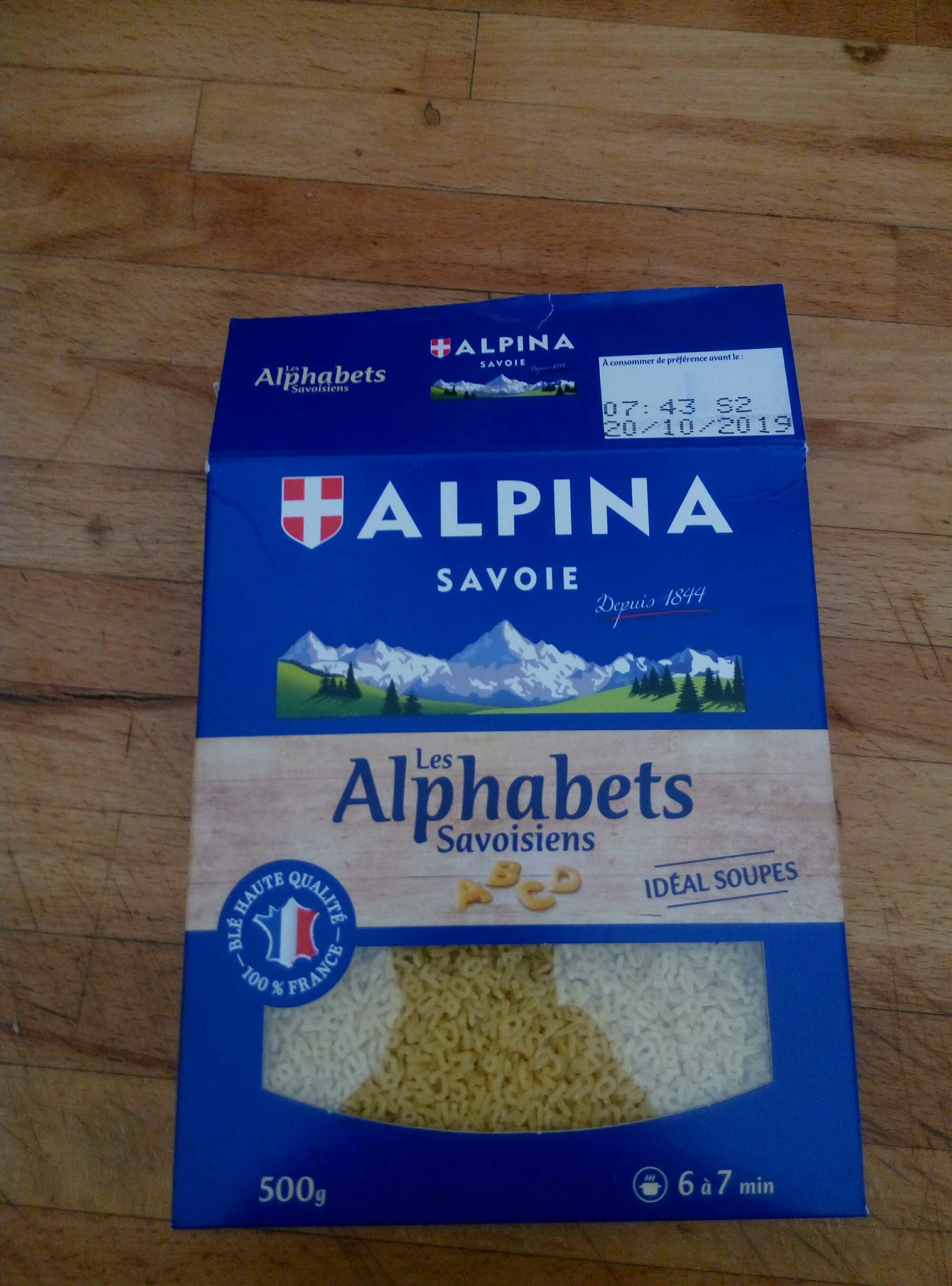 Alphabets 500 g