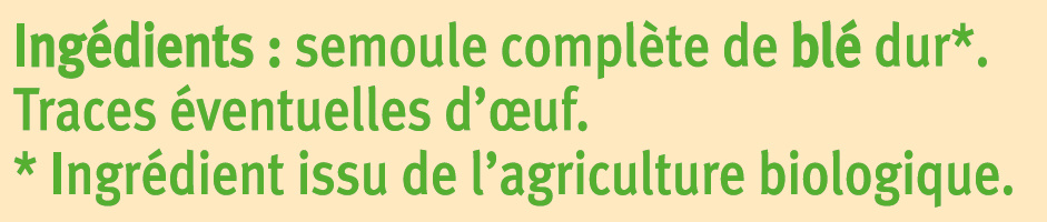 Torsades complètes
