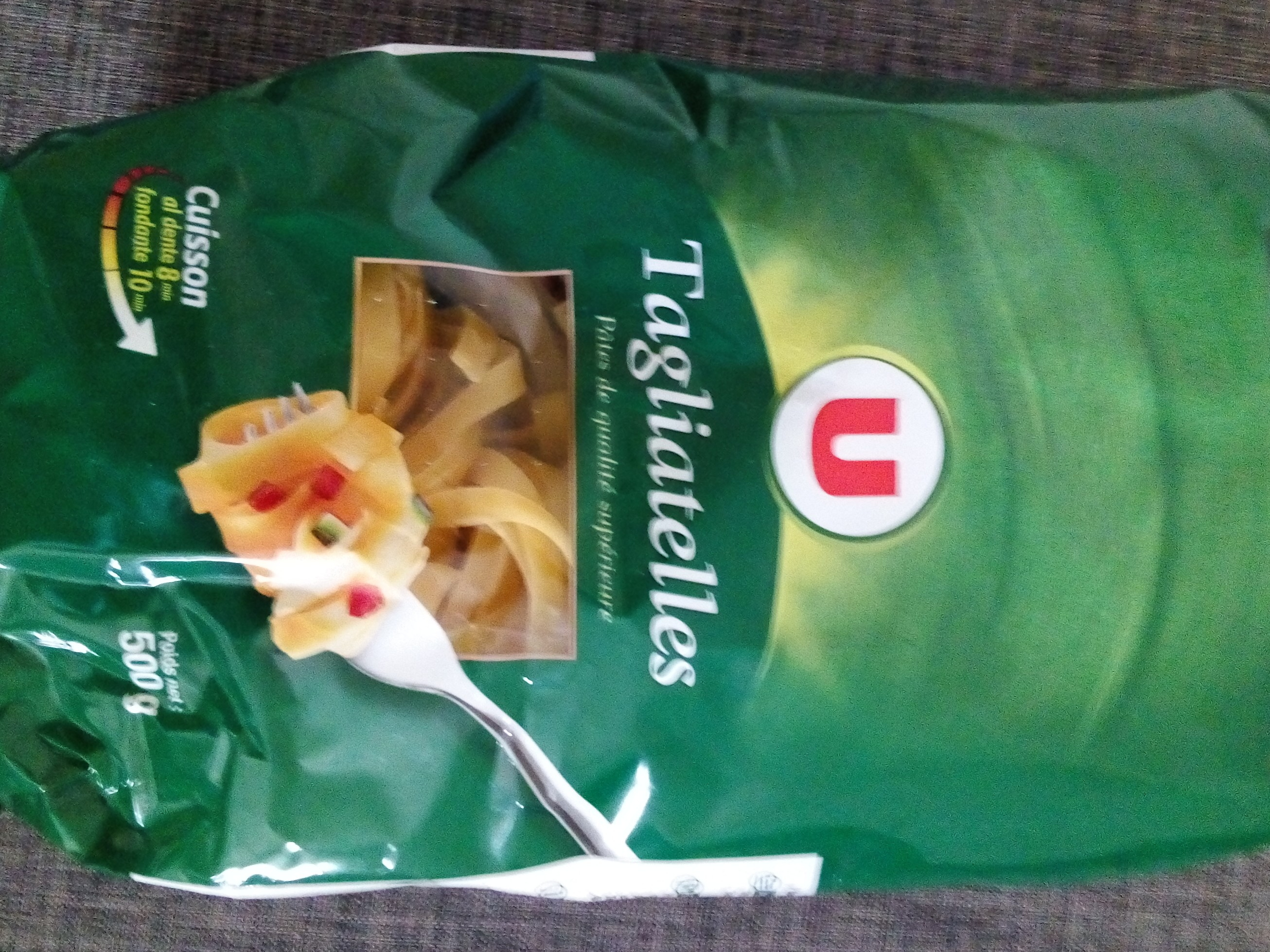 Pâtes Tagliatelles Nids qualité supérieure sachet de 500g