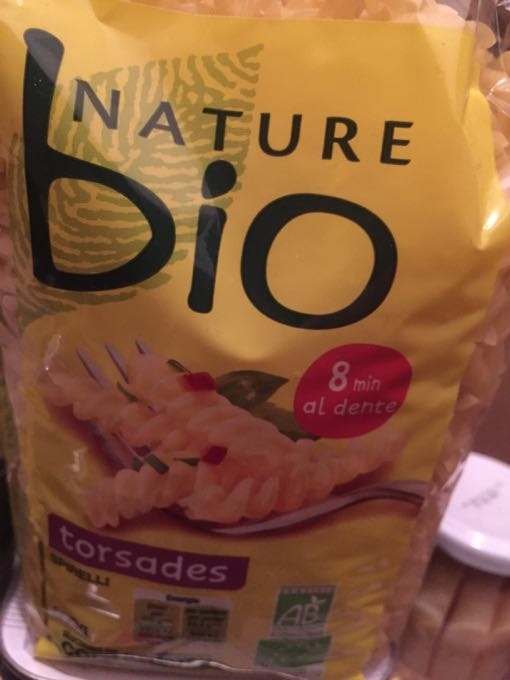 Nature Bio Pâtes - Torsades Torti