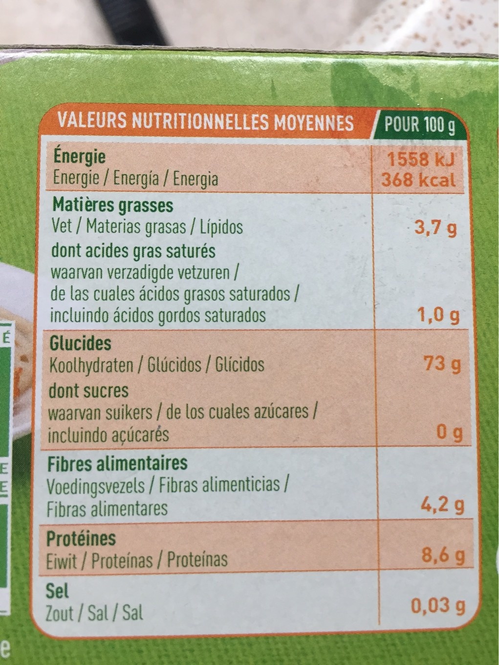 Spaghetti de riz brun
