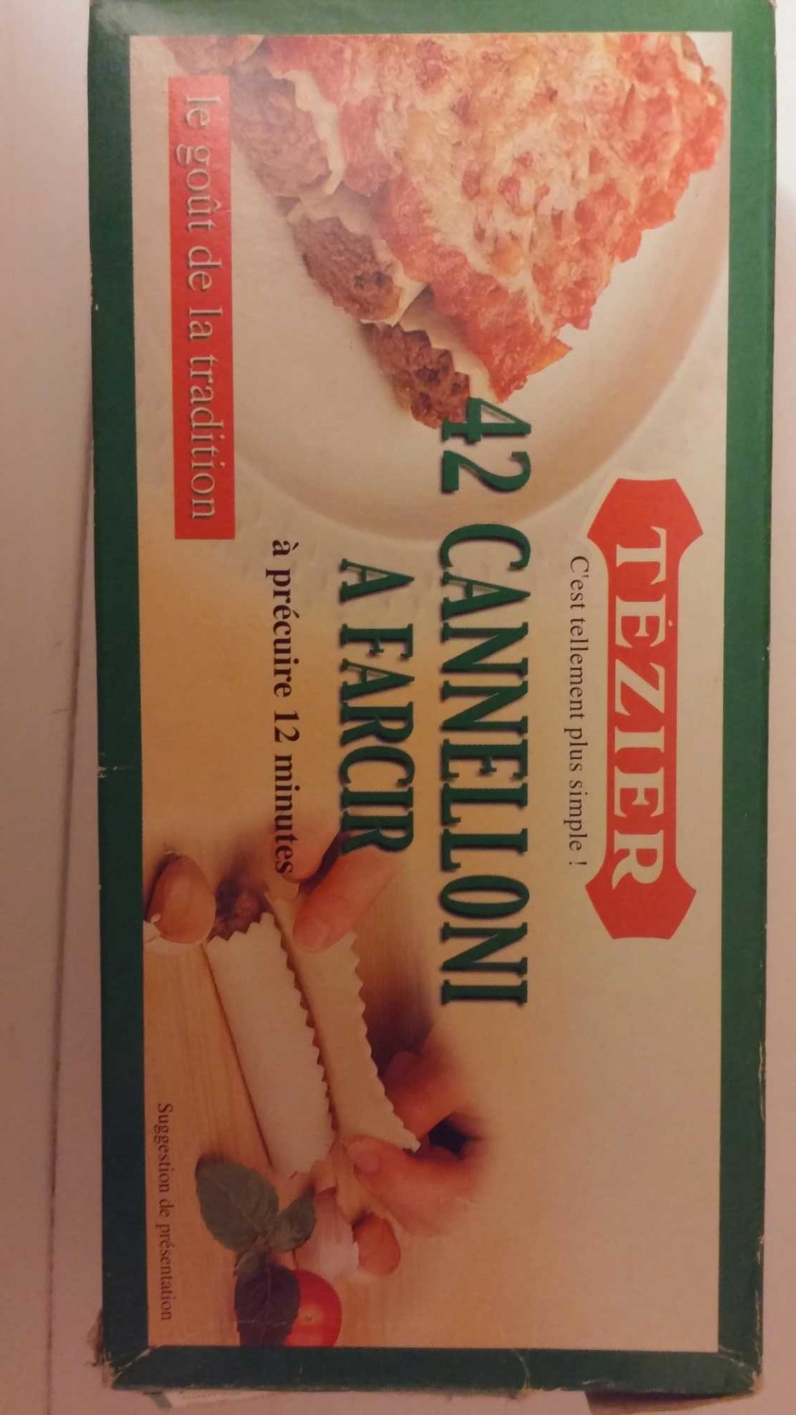 42 Cannelloni à farcir