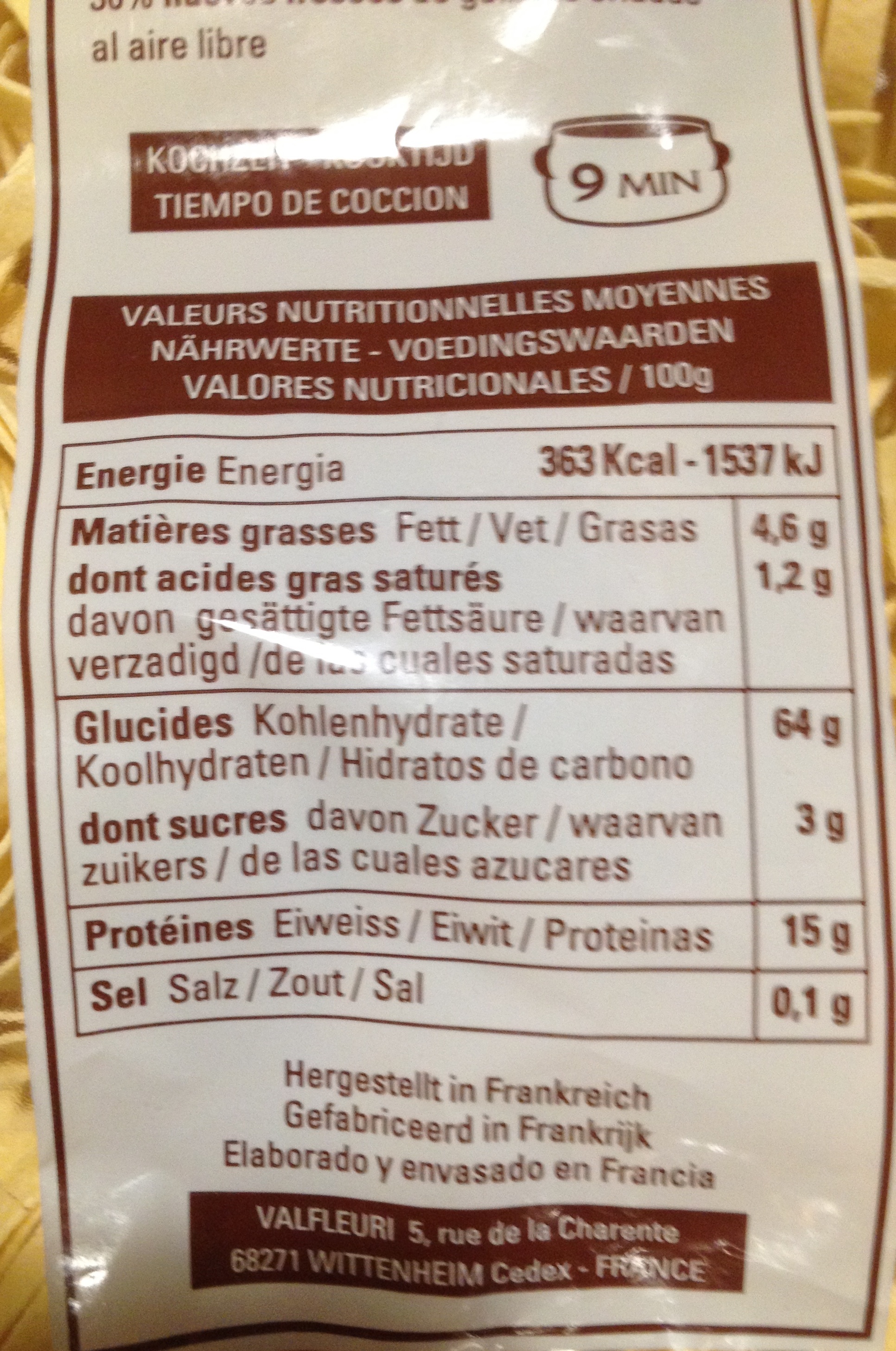 Pâtes d'Alsace à l'ancienne