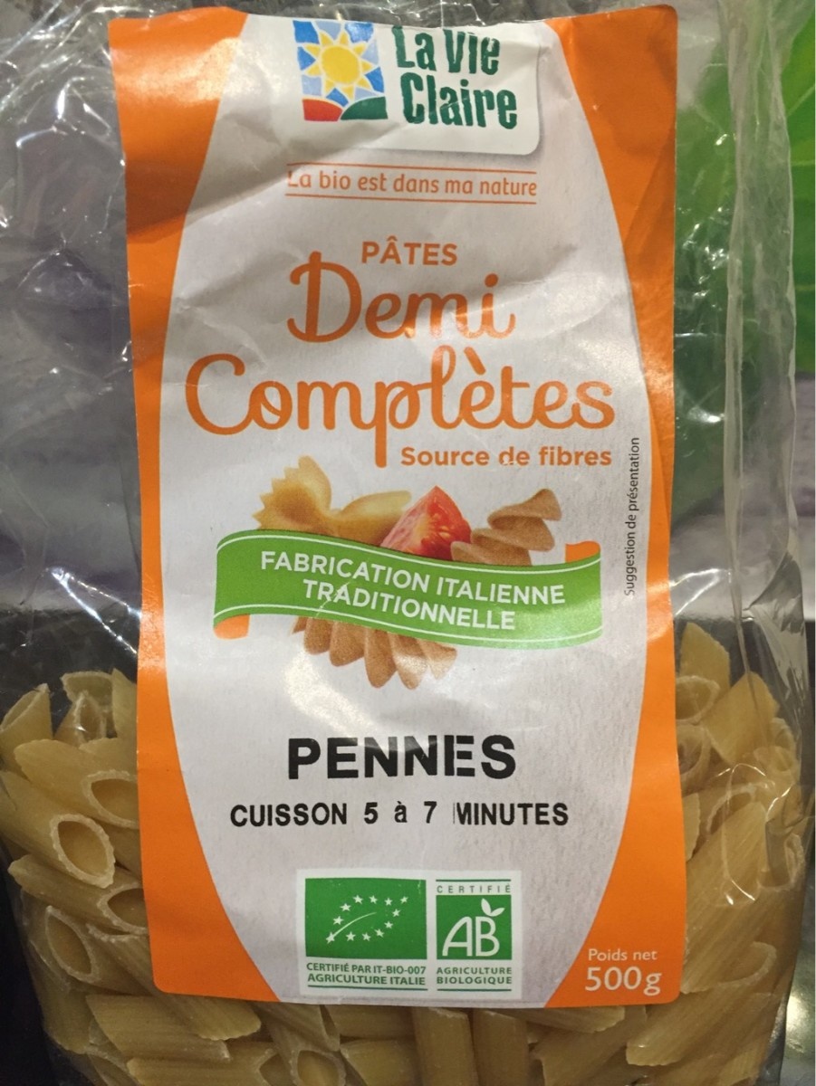 Pennes demi-complètes