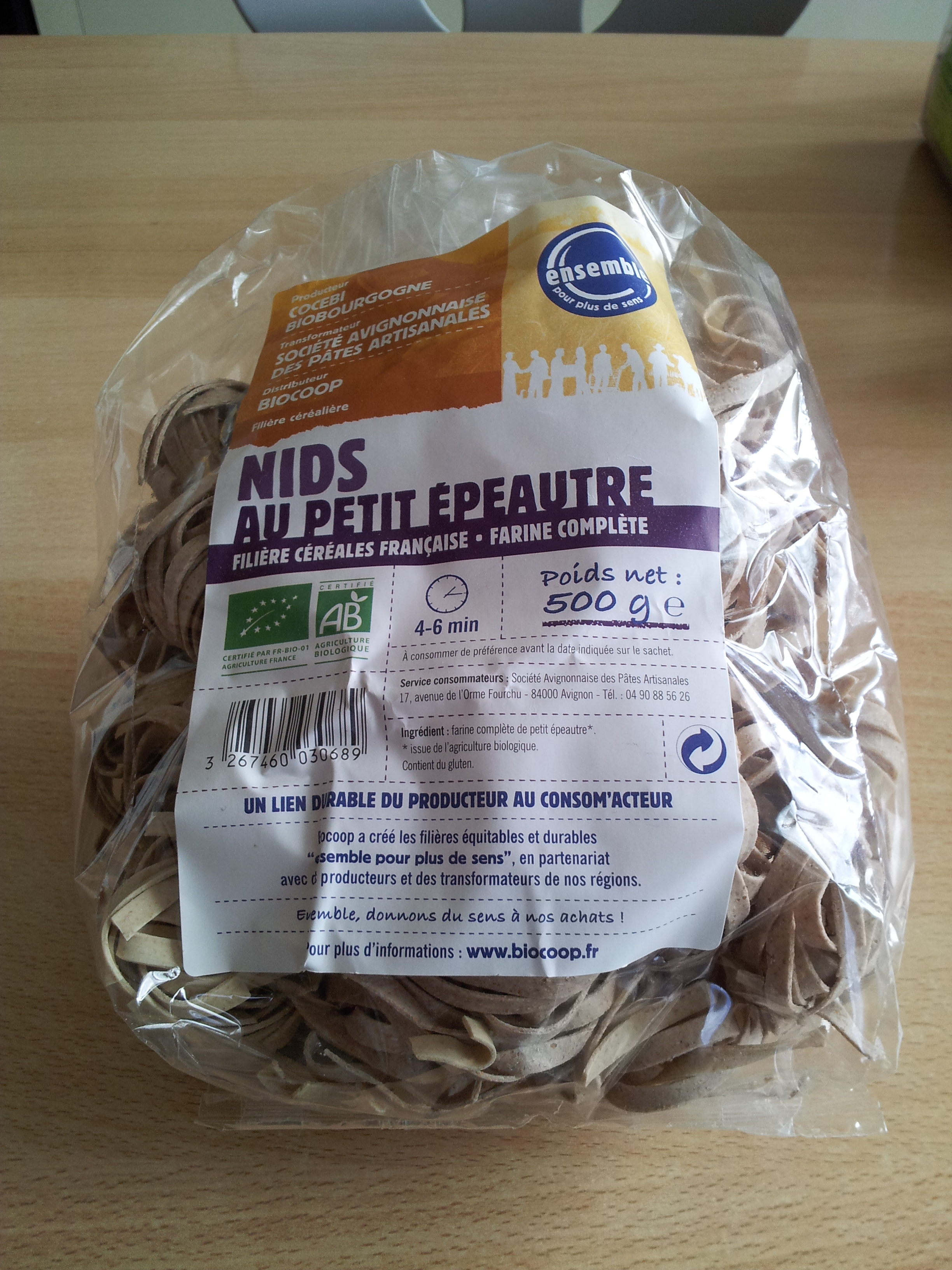 Nids au Petit Épeautre