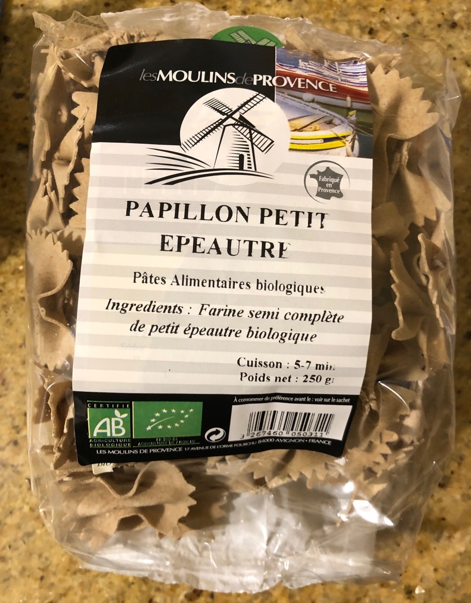 Papillon petit épeautre bio