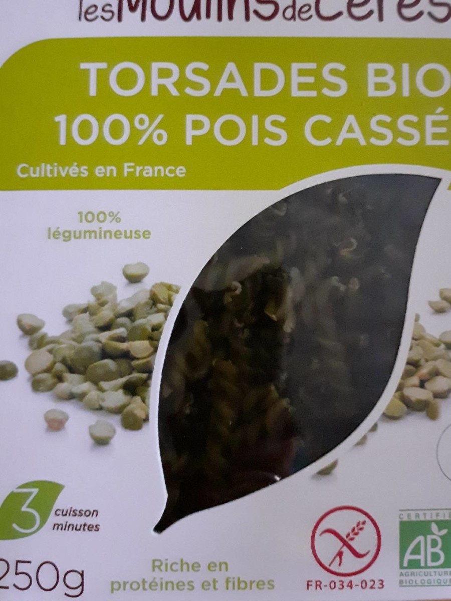 Torsades bio 100% pois cassés