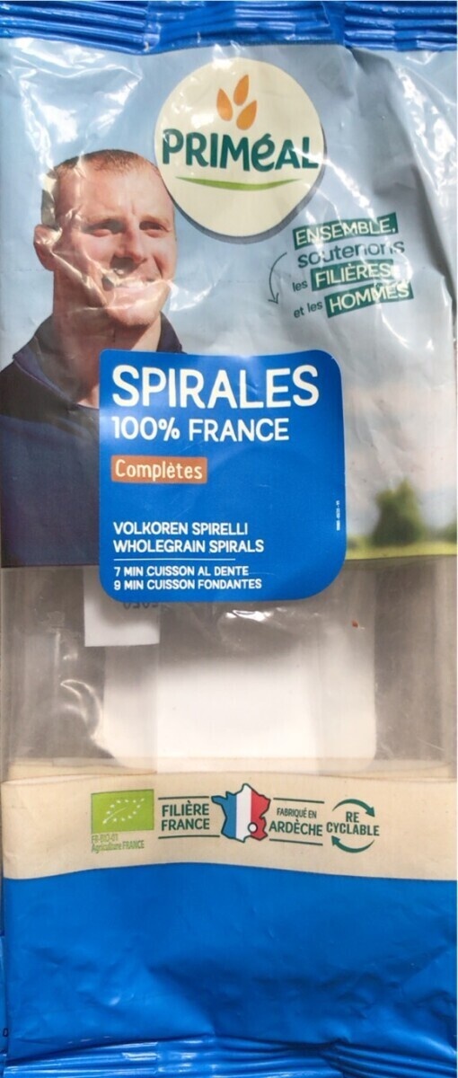 Spirales complètes