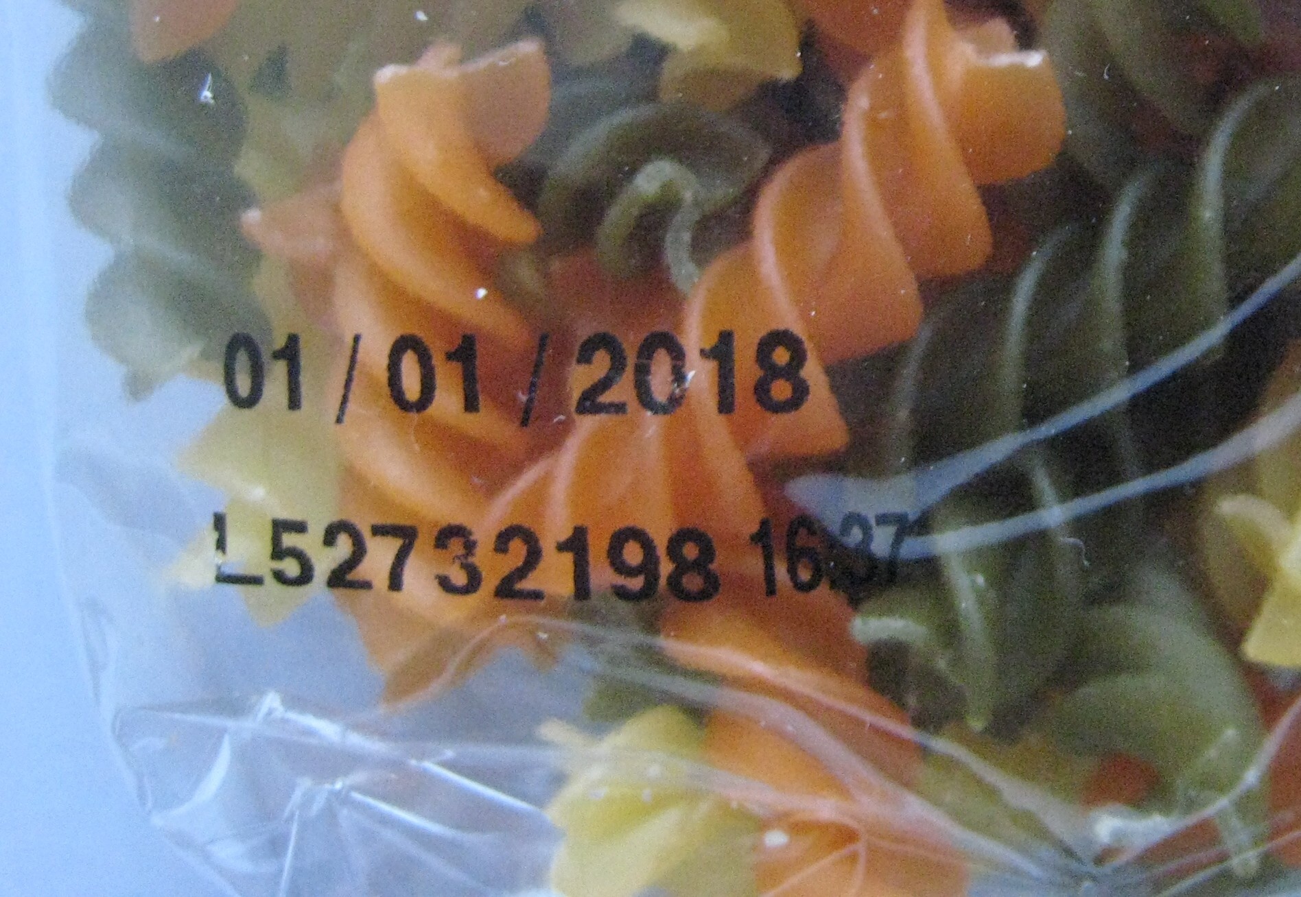 Fusilli Tricolores