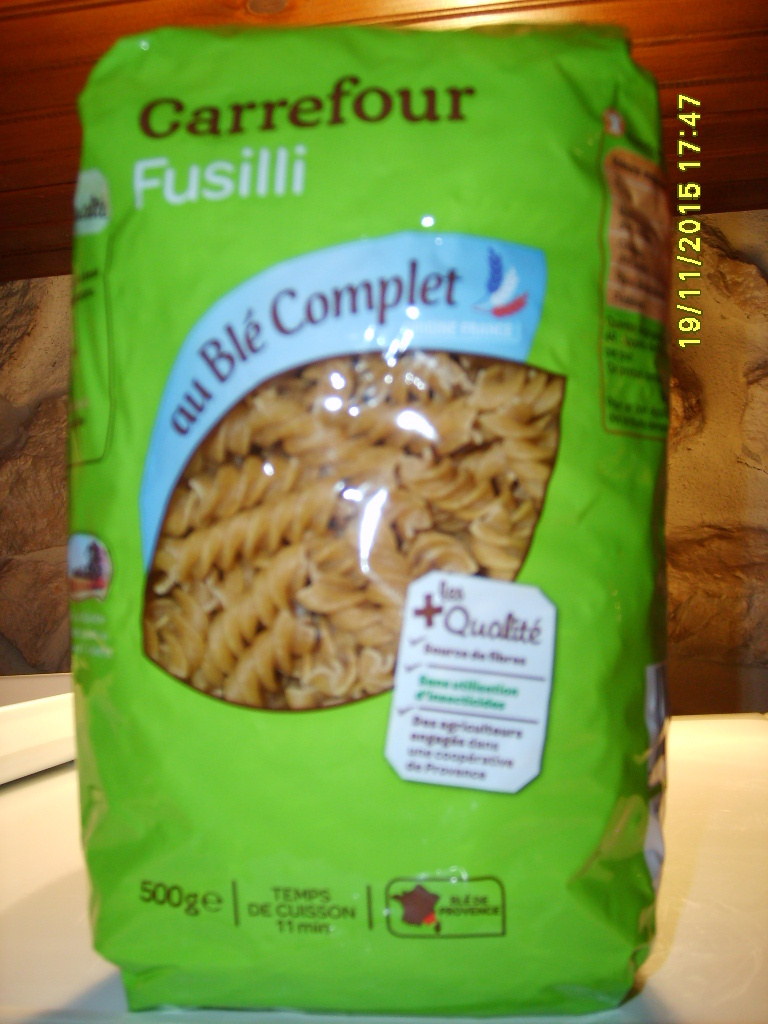 Fusilli Blé complet