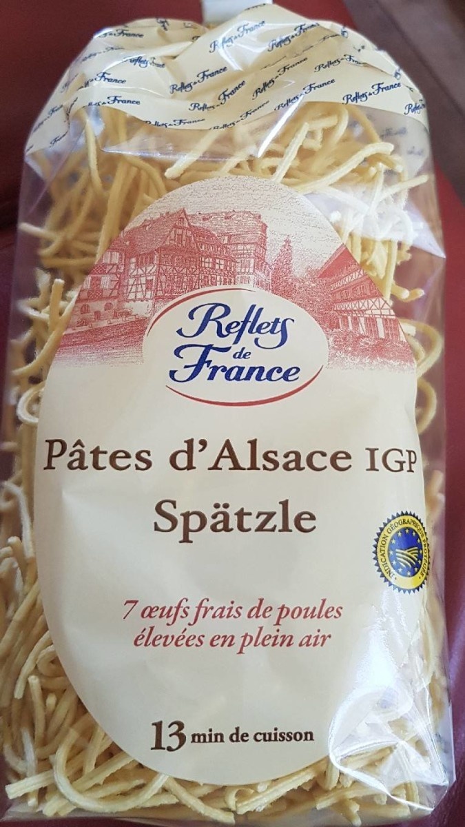 Spaetzle Pâtes d'Alsace IGP