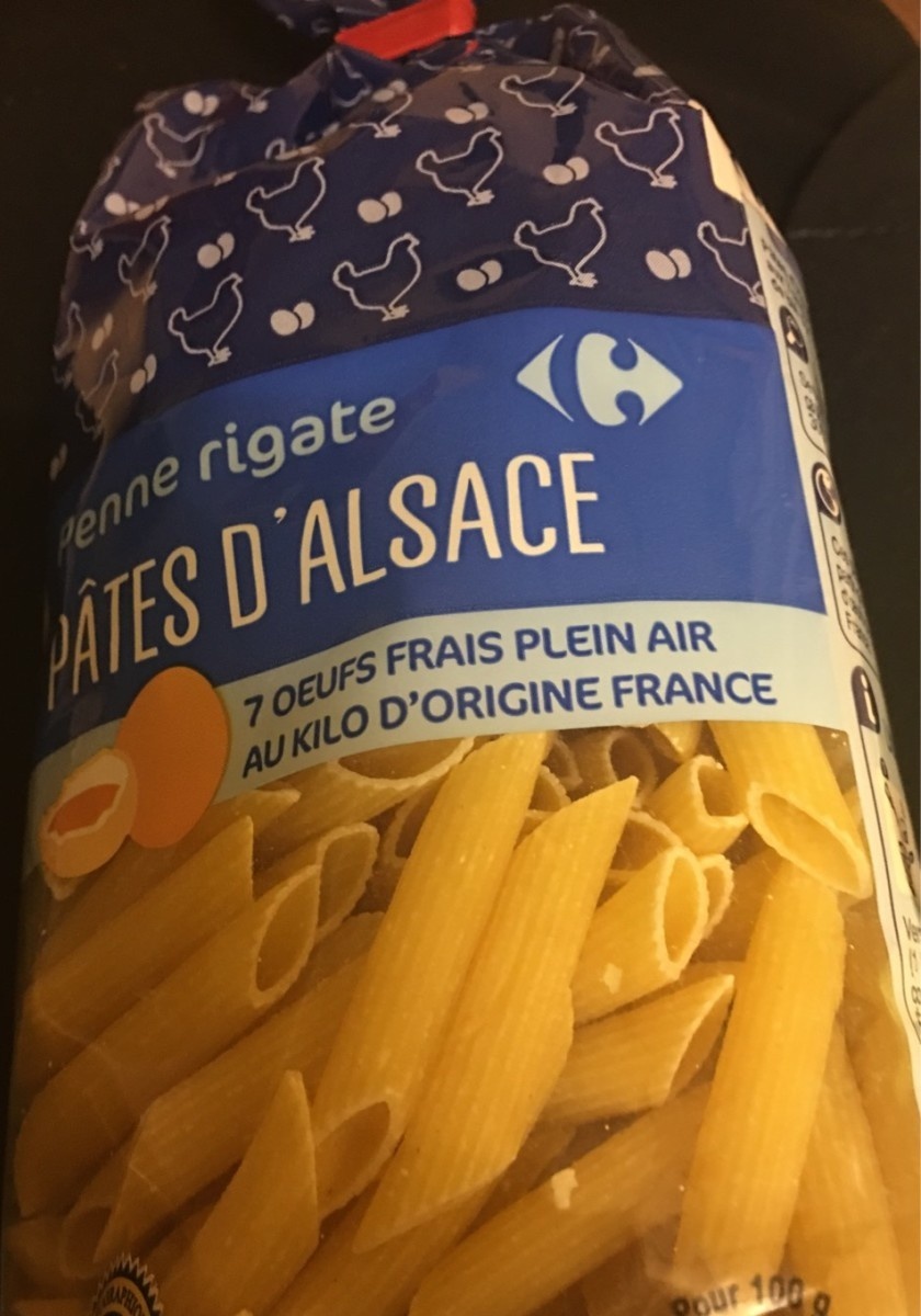 Pâtes d'Alsace - Penne rigate