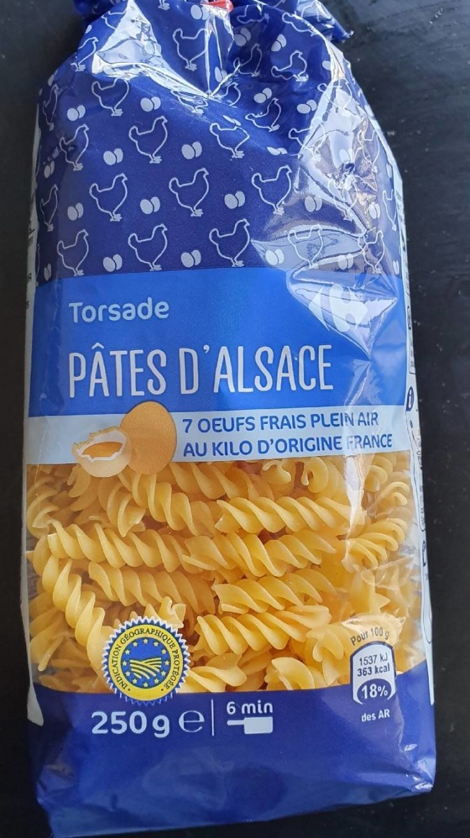 Torsade Pâtes d'Alsace