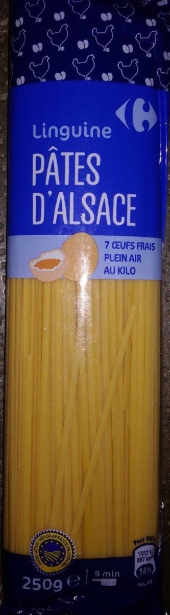Pâtes d'Alsace IGP Linguine