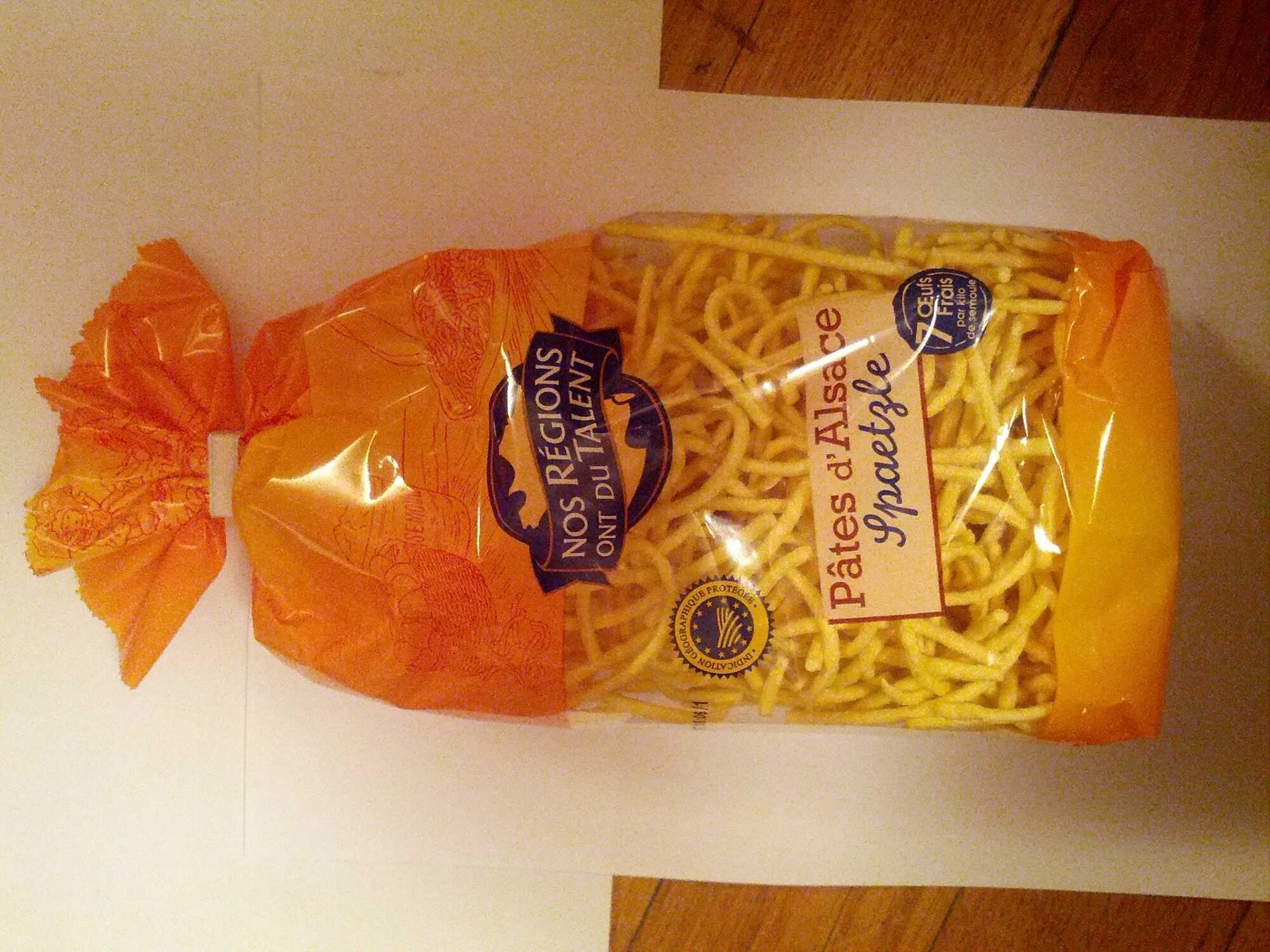 Pâtes d'Alsace Spaetzle (7 Œufs Frais par kilo de semoule)