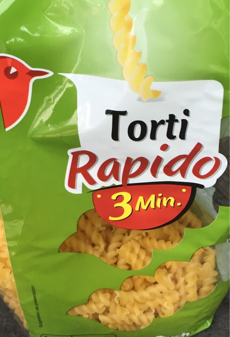 Torti cuisson express 3 min