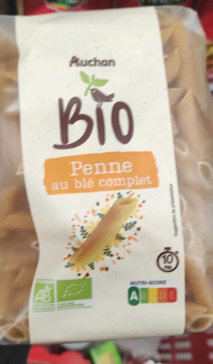 Penne rigate au blé complet