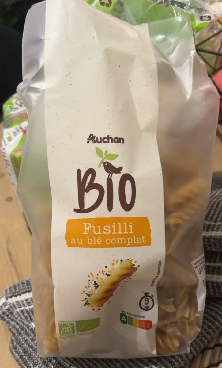 Fusilli au blé complet