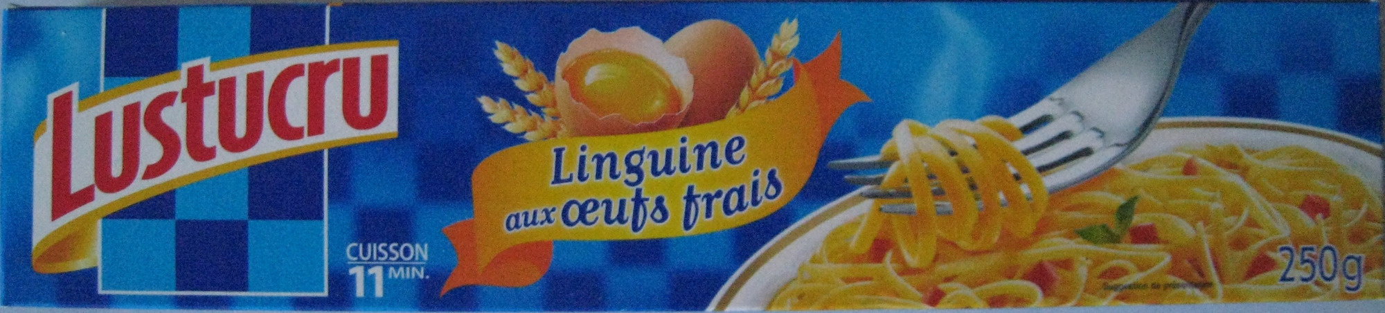 Linguine aux œufs frais