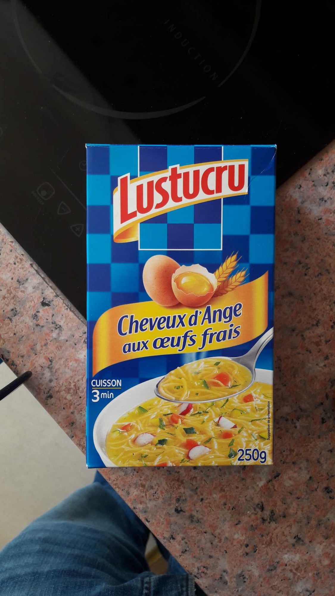 Cheveux d'ange aux oeufs frais cuisson 3 minutes