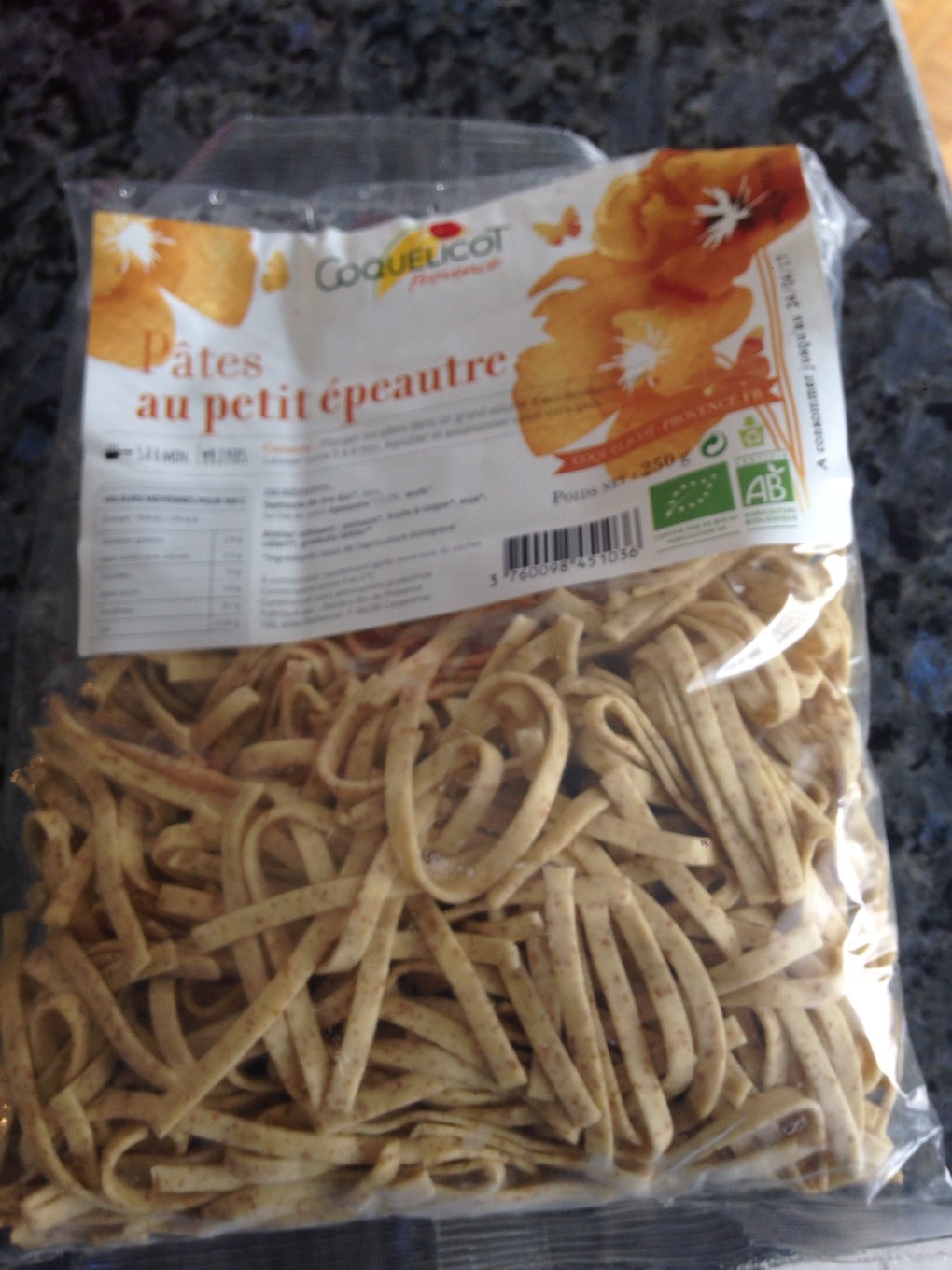Tagliatelles Petit épeautre
