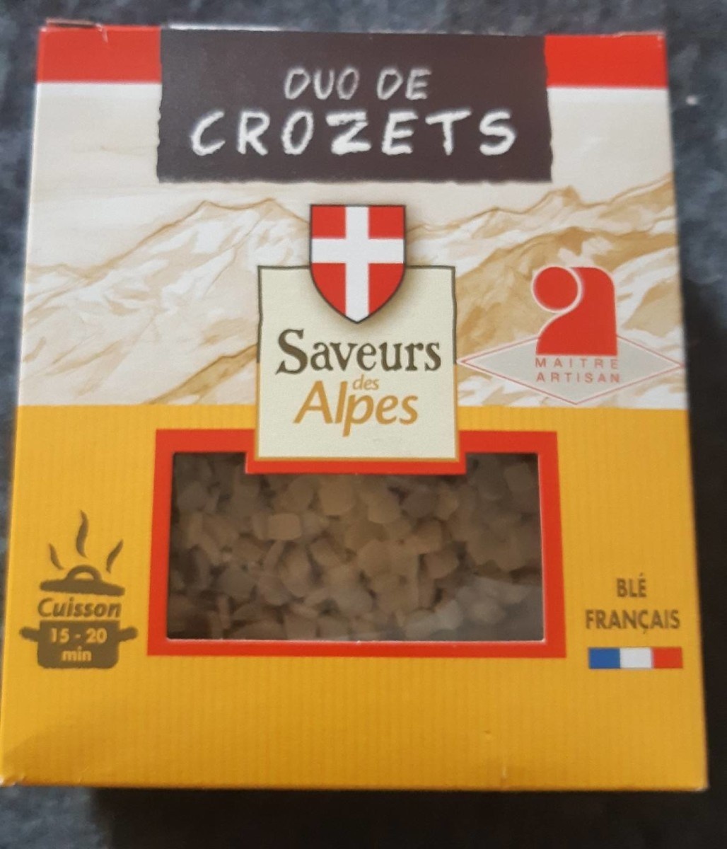 Duo de crozets saveur des Alpes