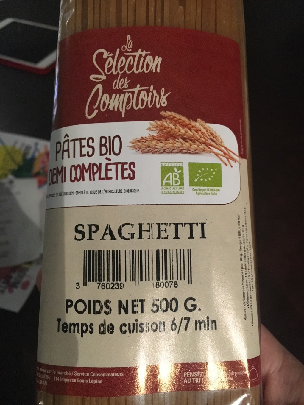 Spaghetti Demi Complets