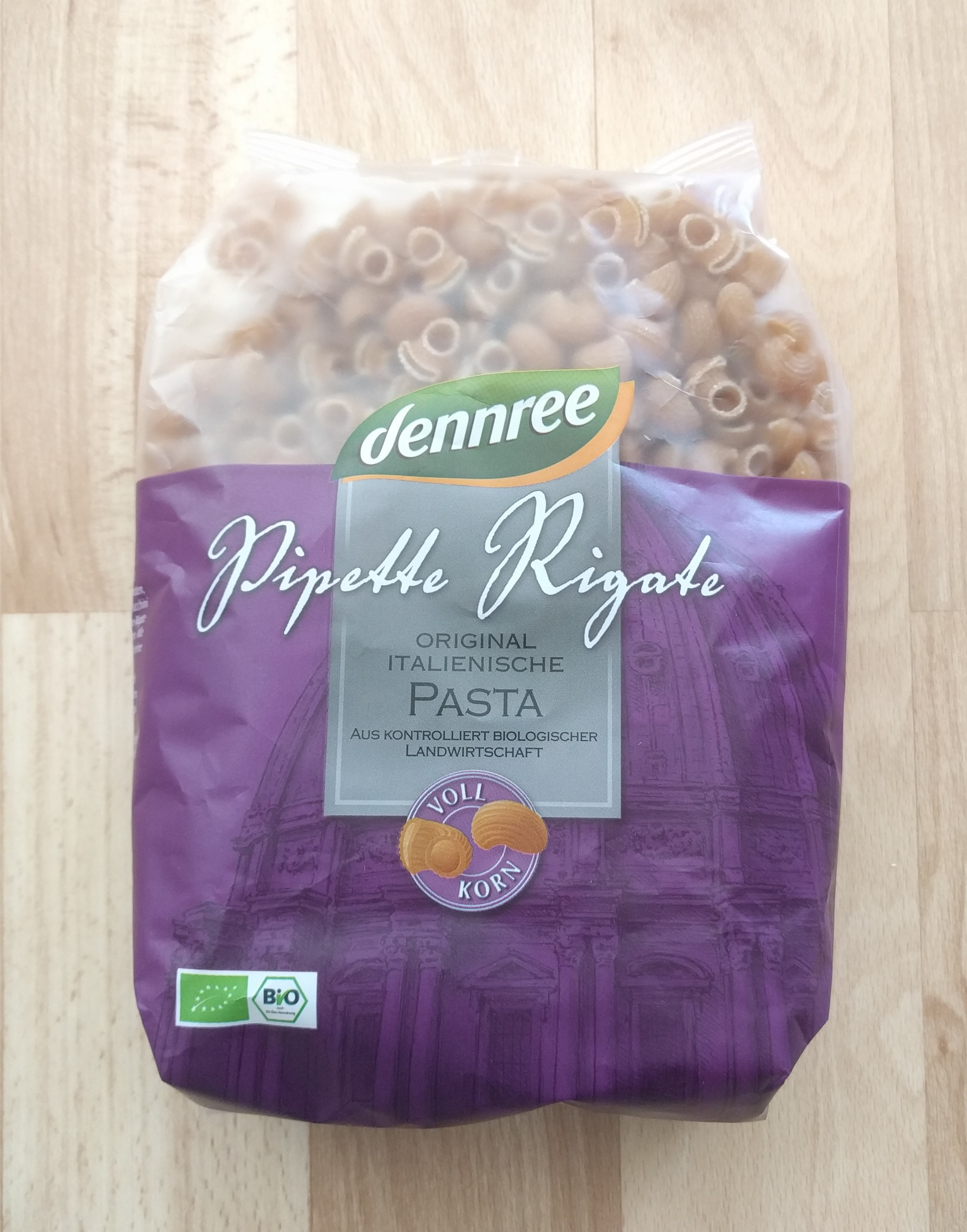 Hartweizen Pipette Rigate, Vollkorn