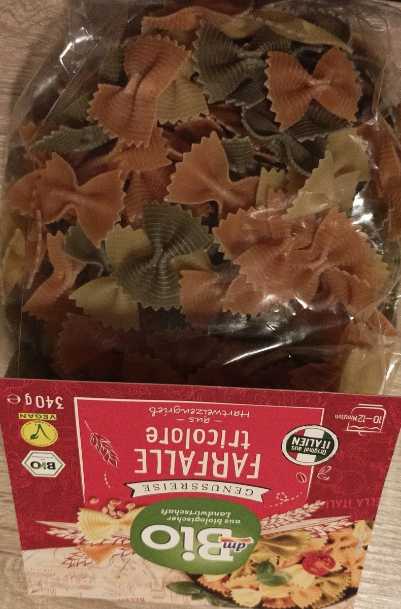 Farfalle tricolore