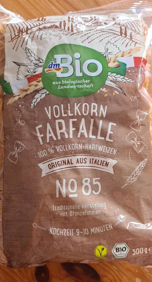 Vollkorn Farfalle