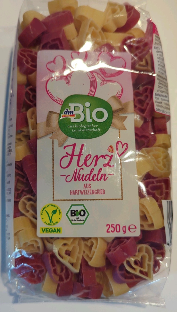 Herz Nudeln