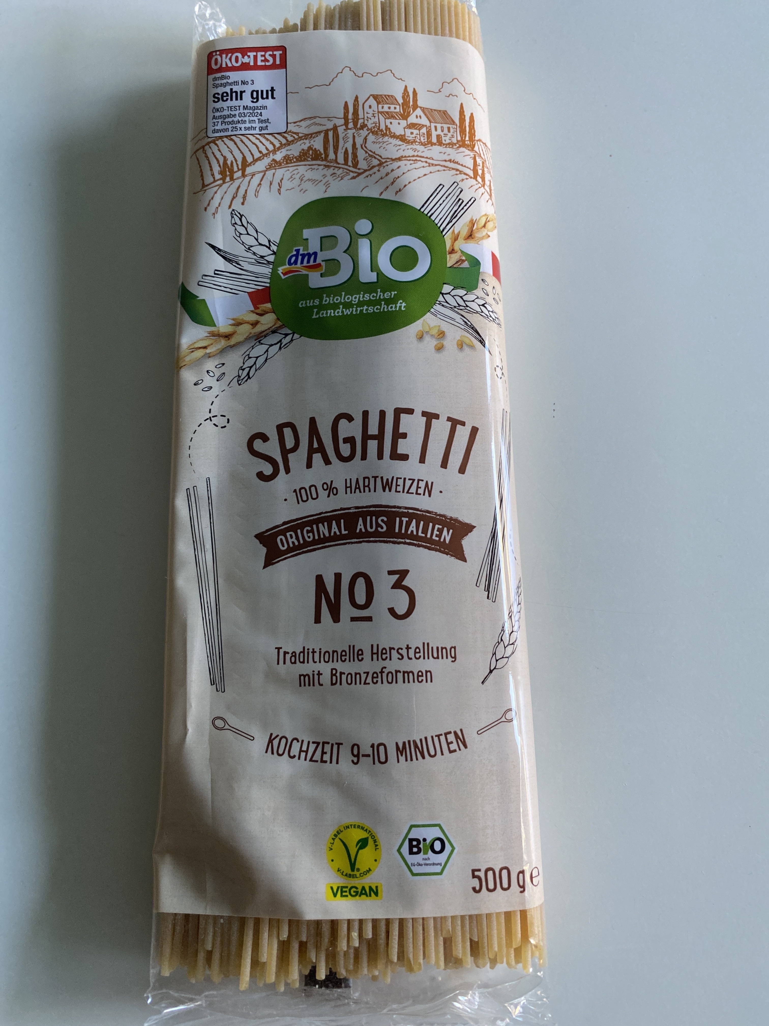 Spaghetti 100% Hartweizen