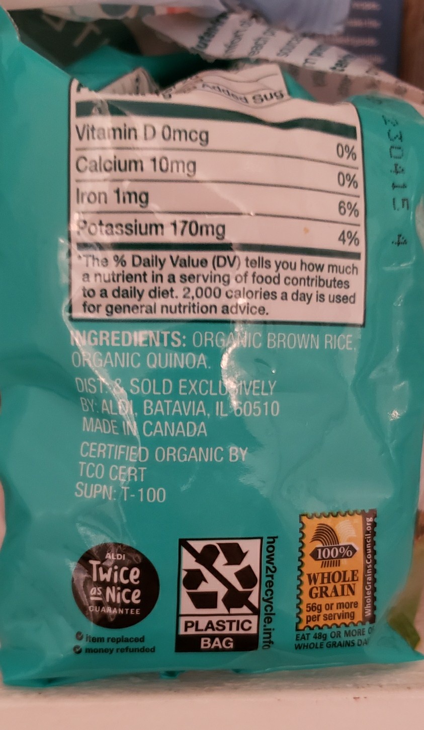 Organic Brown Rice & Quinoa Fusilli