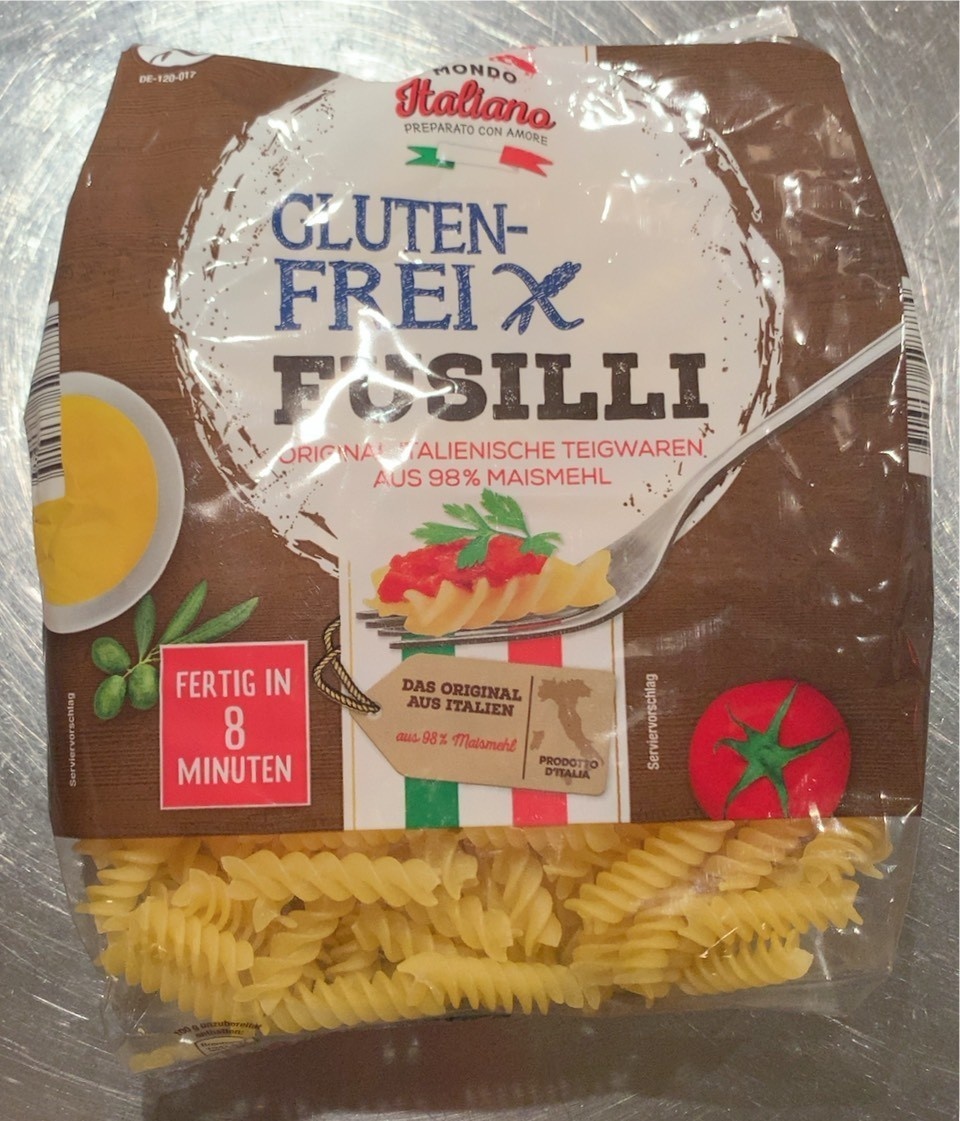Glutenfrei Fusili