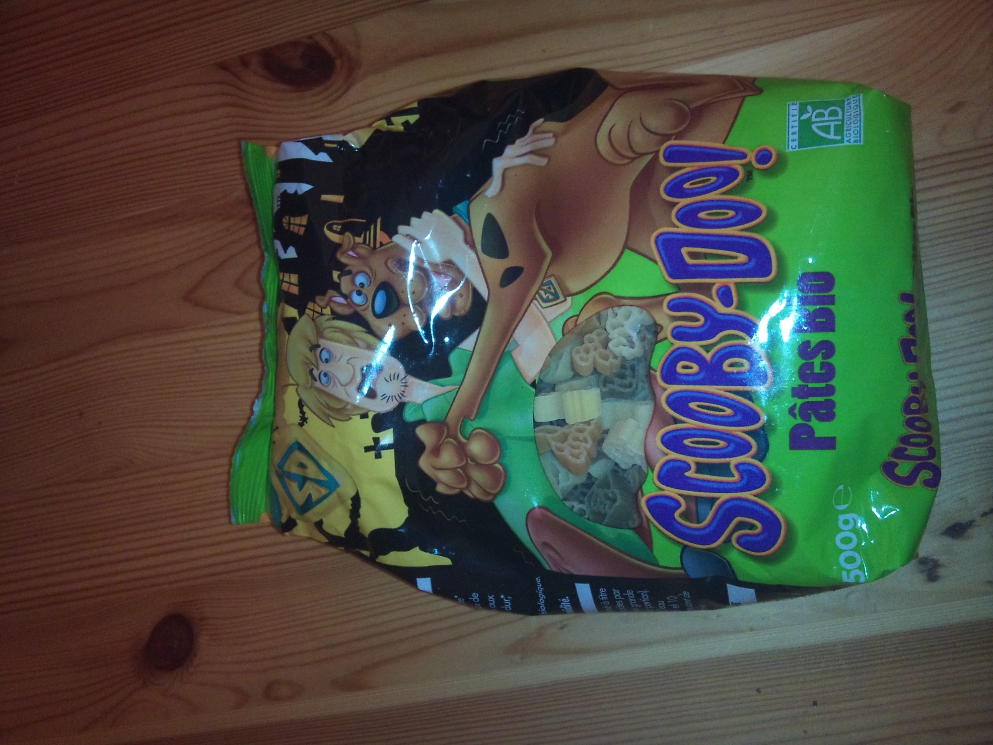 Scooby-Doo ! Pâtes Bio
